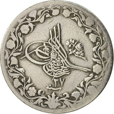 Égypte, Abdul Hamid II, 5/10 Qirsh, 1901, Misr, TB+, Copper-nickel, KM:291