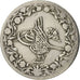 Égypte, Abdul Hamid II, 5/10 Qirsh, 1901, Misr, TB+, Copper-nickel, KM:291