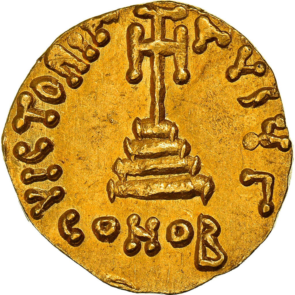 Moneda, Constans II and Constantine IV, Solidus, 654–659, Constantinople, EBC