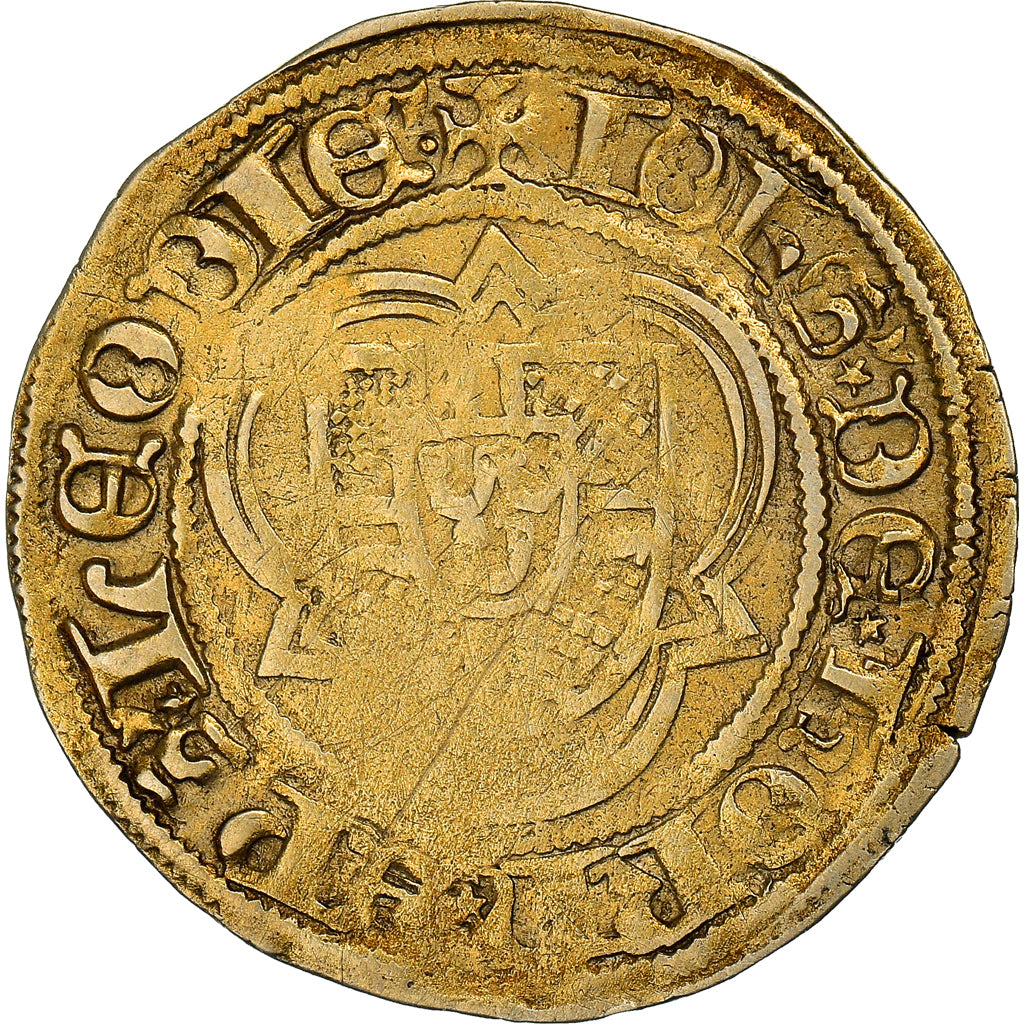 Munten, België, Principalty of Liege, Jean de Hornes, Florin d'or postulat