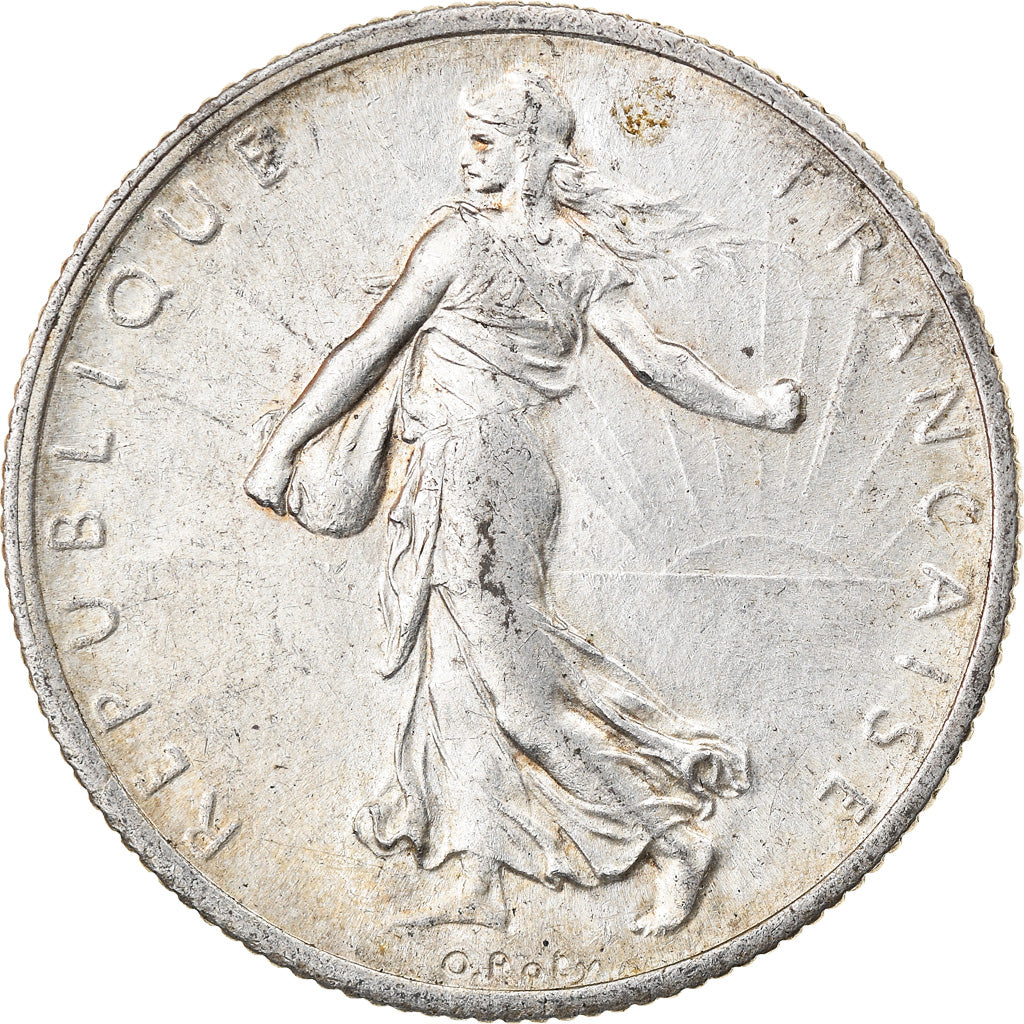 Monnaie, France, Semeuse, 2 Francs, 1919, Paris, TTB, Argent, Gadoury:532