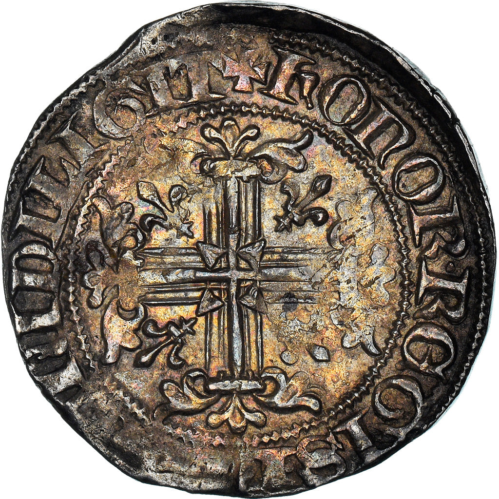 Münze, Italien, NAPLES, Robert d'Anjou, Carlin, Naples, SS, Silber, Boudeau:830