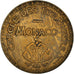 Mónaco, Token, Essai Uniface, Cercle des étrangers, AU(55-58), Bronze