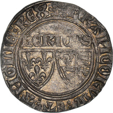 Coin, France, Blanc aux Écus, Rouen, AU(50-53), Billon, Duplessy:445