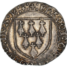 Munten, Frankrijk, Bretagne, François II, Blanc, Rennes, ZF+, Zilver