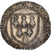 Munten, Frankrijk, Bretagne, François II, Blanc, Rennes, ZF+, Zilver