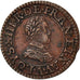 Moneta, Francja, Louis XIII, Double Tournois, 1616, Paris, AU(50-53), Miedź