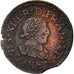 Monnaie, France, Louis XIII, Double Tournois, 1640, La Rochelle, Fautée, TTB
