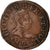 Moneta, Francia, Henri III, Double Tournois, 1586, Poitiers, BB, Rame