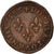 Moneta, Francia, Henri III, Double Tournois, 1586, Poitiers, BB, Rame