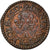 Moeda, França, Louis XIII, Denier Tournois, 1617, Paris, AU(50-53), Cobre