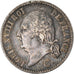 Coin, France, Louis XVIII, Louis XVIII, 1/4 Franc, 1824, Paris, AU(55-58)