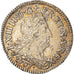 Moeda, França, Louis XIV, 5 Sols aux insignes, 5 Sols, 1/16 ECU, 1703