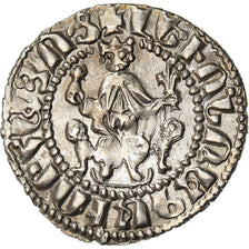 Coin, Armenia, Levon I, Tram, 1198-1219, AU(50-53), Silver