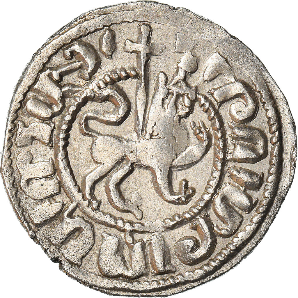 Moneda, Armenia, Hetoum & Zabel, Tram, 1250, MBC, Plata