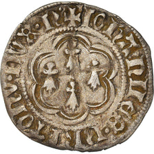 Coin, France, Bretagne, Jean V, Blanc à l'hexalobe, Rennes, EF(40-45), Billon