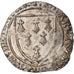 Moneda, Francia, Bretagne, François II, Gros à l'écu, 1458-1488, Rennes, MBC