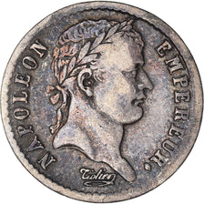 Monnaie, France, Napoléon I, 1/2 Franc, 1813, La Rochelle, TB+, Argent