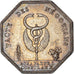Francia, Token, Banques, Comptoir Commercial, 1802, BB+, Argento