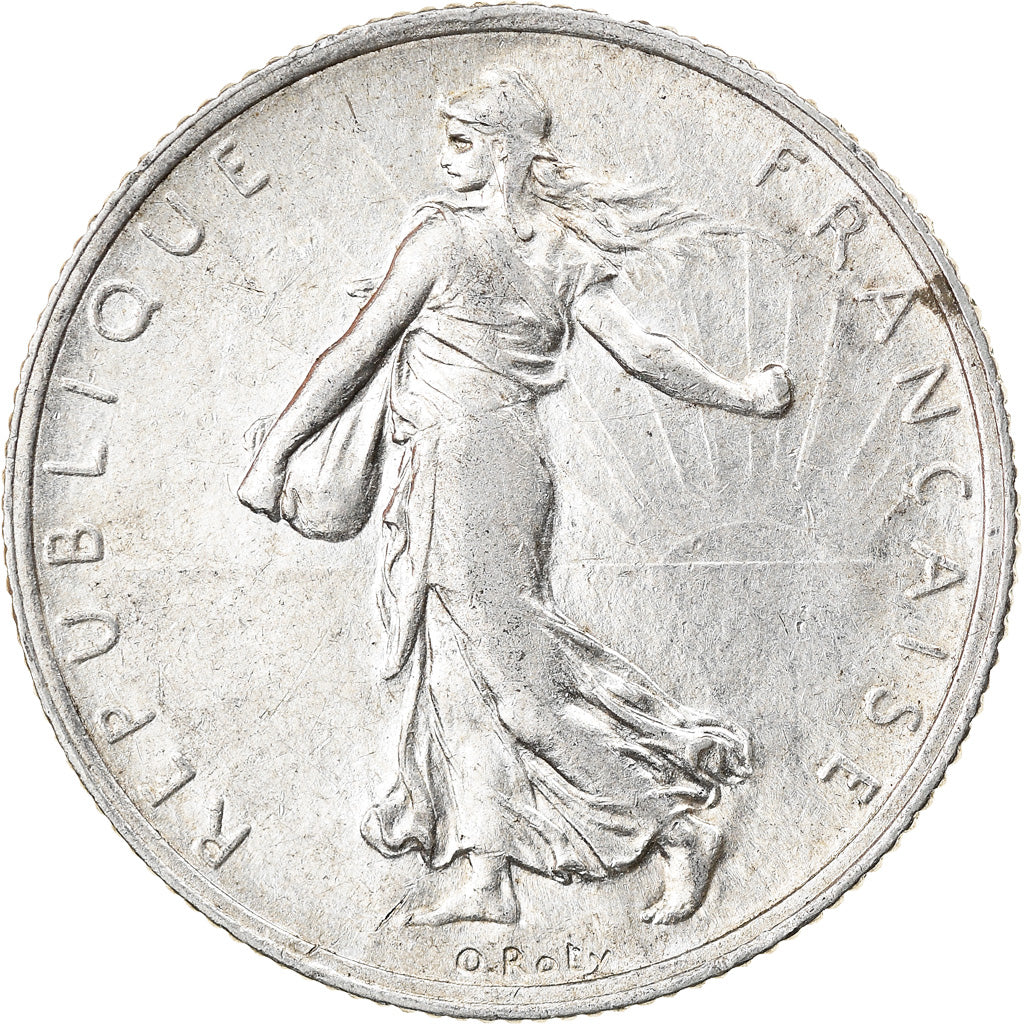 Monnaie, France, Semeuse, 2 Francs, 1919, Paris, TTB, Argent, Gadoury:532