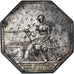 France, Token, Banques, Caisse d'Escompte, 1776, Branche, EF(40-45), Silver