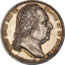 France, Token, Louis XVIII, Palais de Justice de Paris, 1814, Depaulis