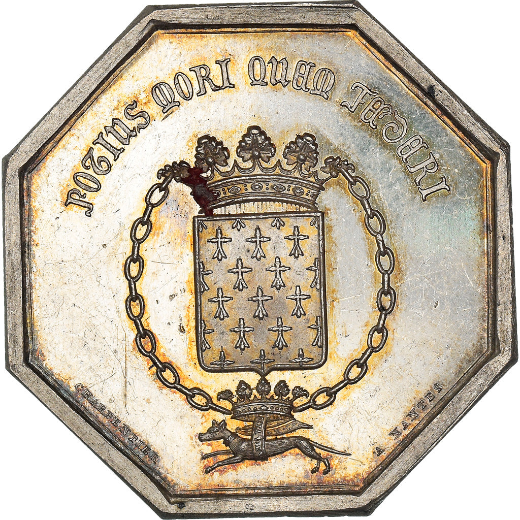 Francia, Token, Assurances mutuelles contre l’incendie de Nantes, 1842, SPL