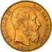 Moneta, Belgia, Leopold II, 20 Francs, 20 Frank, 1875, MS(60-62), Złoto, KM:37