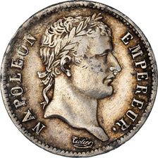 Coin, France, Napoléon I, Franc, 1808, Lille, EF(40-45), Silver, KM:682.14