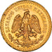 Moneda, México, 50 Pesos, 1945, Mexico City, EBC, Oro, KM:481