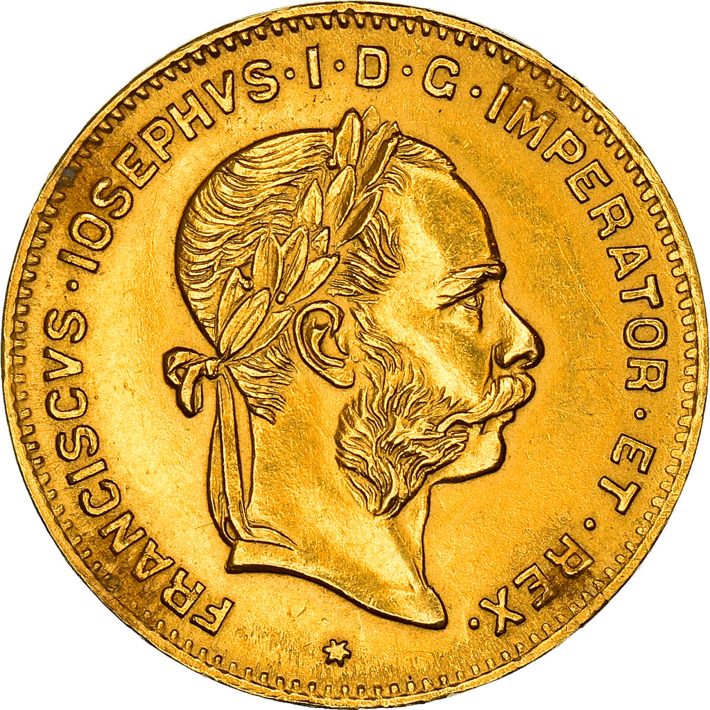 Moneta, Austria, Franz Joseph I, 4 Florin 10 Francs, 1892, Oficjalne ponowne