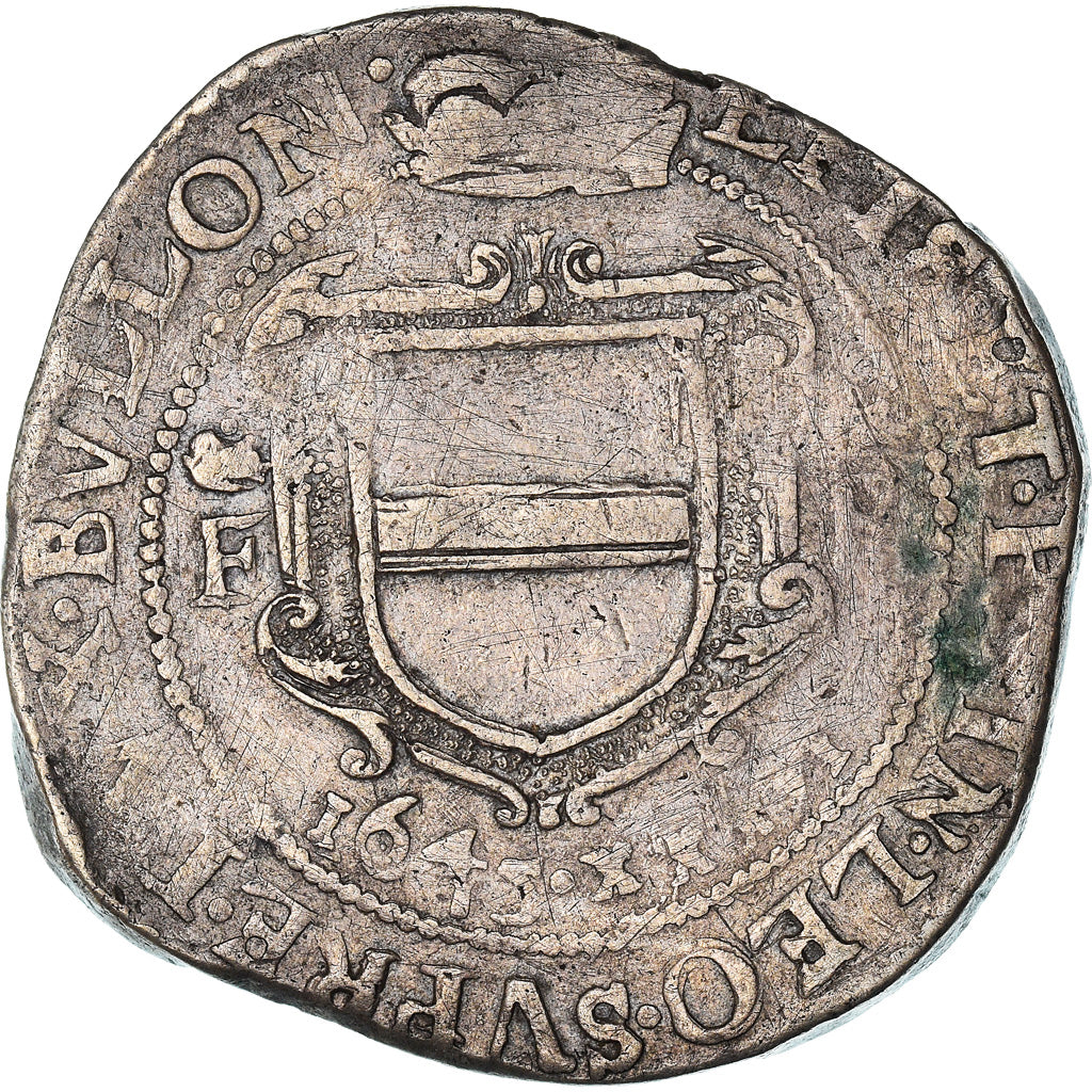 Coin, Belgium, Ferdinand de Bavière, Daler Ferdinand de 36 patards, 1645