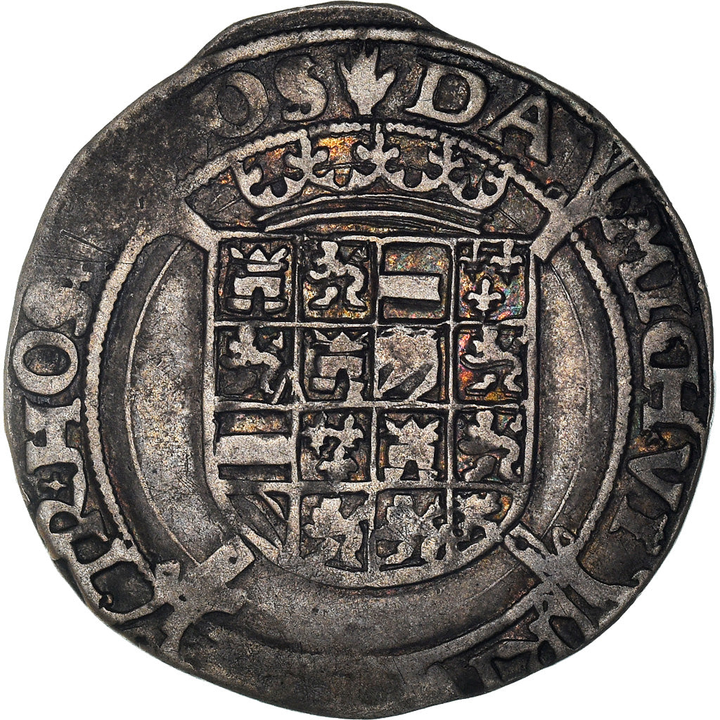 Coin, Belgium, Charles Quint, 4 Patards, 1537, Anvers, EF(40-45), Silver