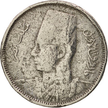 Ägypten, Farouk, 2 Milliemes, 1938, British Royal Mint, F(12-15), KM:359