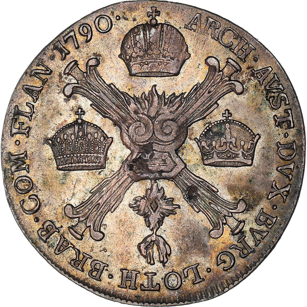 Coin, AUSTRIAN NETHERLANDS, Joseph II, 1/4 Kronenthaler, 1790, Vienne