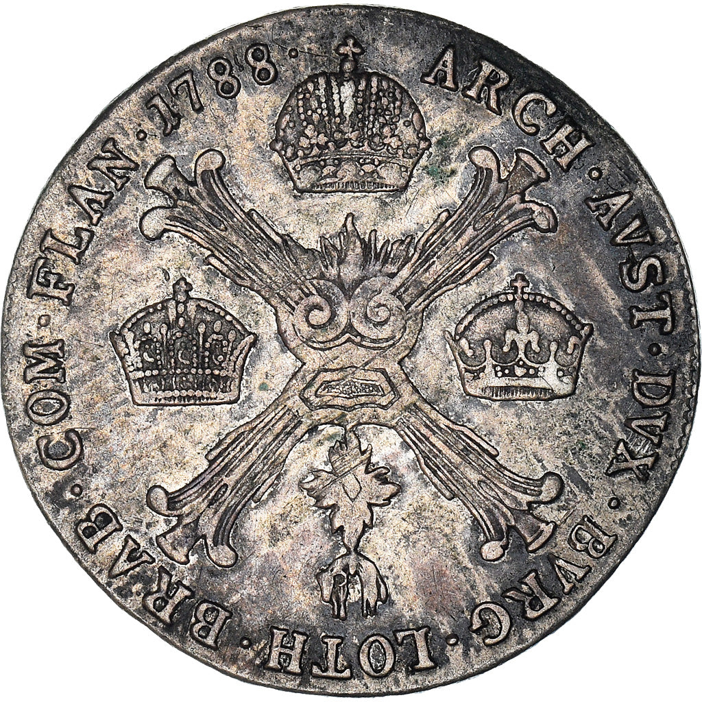 Coin, AUSTRIAN NETHERLANDS, Joseph II, 1/4 Kronenthaler, 1788, Vienne