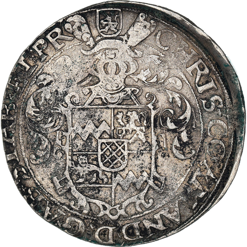 Coin, Belgium, Stavelot, Christophe de Manderscheid, Rixdaler, 1570, EF(40-45)