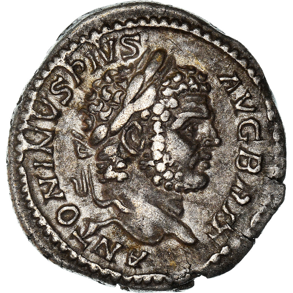Coin, Caracalla, Denarius, 213, Rome, AU(50-53), Silver, RIC:208