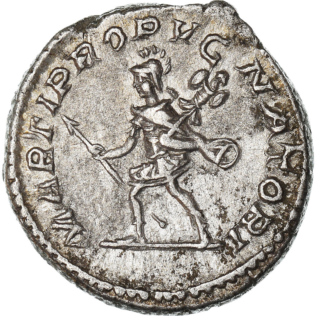 Coin, Caracalla, Denarius, 212-213, Rome, AU(55-58), Silver, RIC:116a