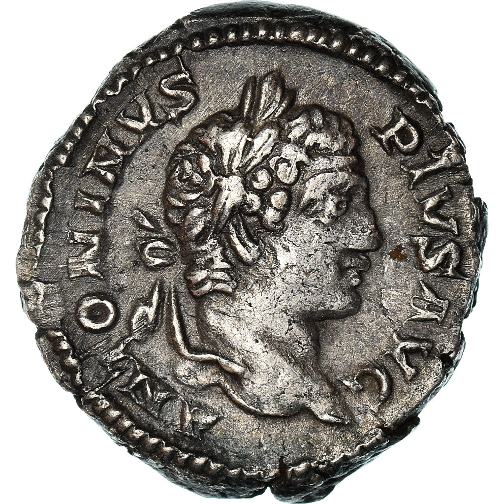 Moneta, Caracalla, Denarius, 206-210, Rome, BB, Argento, RIC:176