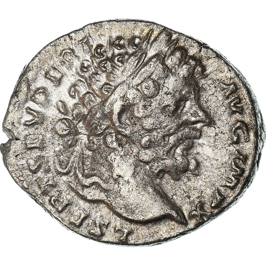 Coin, Septimius Severus, Denarius, 197-198, Rome, EF(40-45), Silver, RIC:118