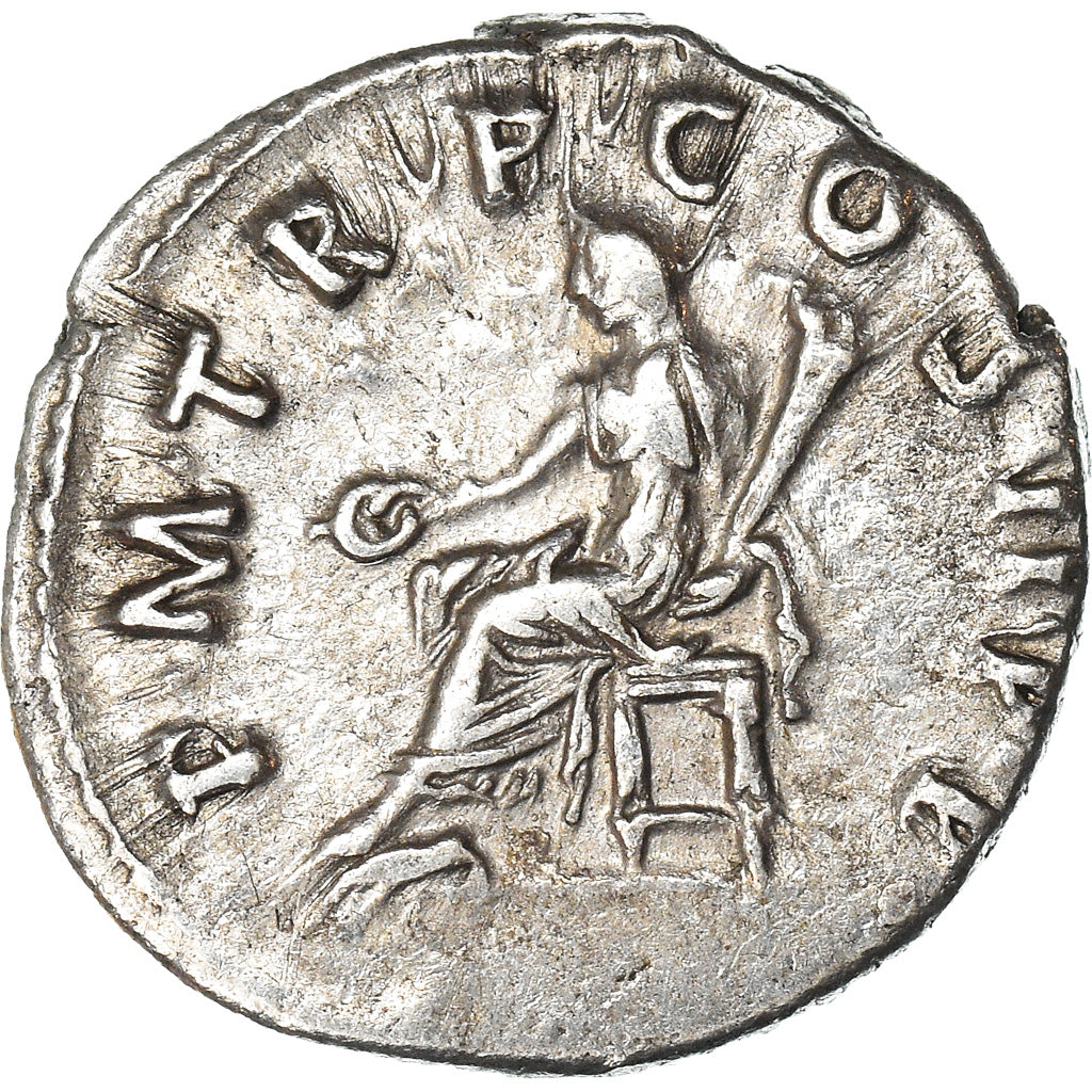 Monnaie, Trajan, Denier, 98-99, Rome, TTB+, Argent, RIC:9