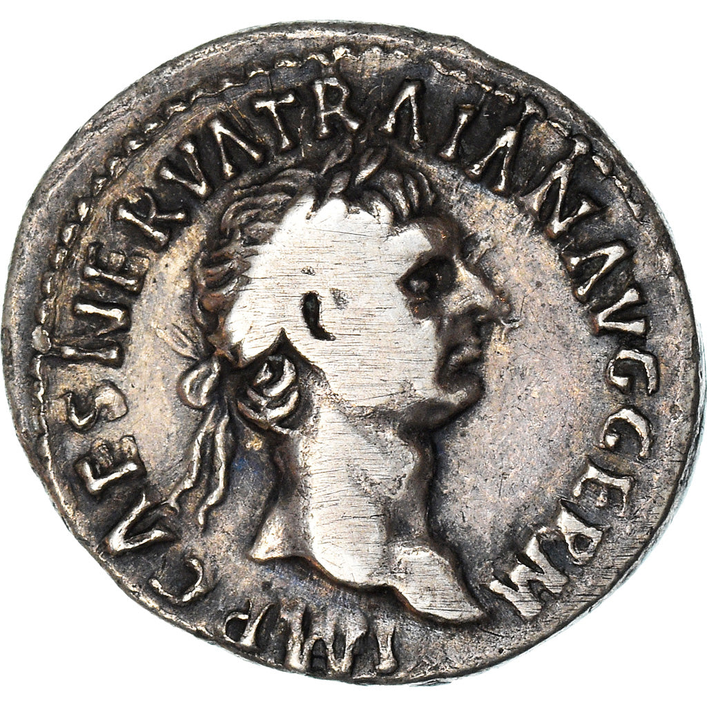 Coin, Trajan, Denarius, 98-99, Rome, EF(40-45), Silver, RIC:10