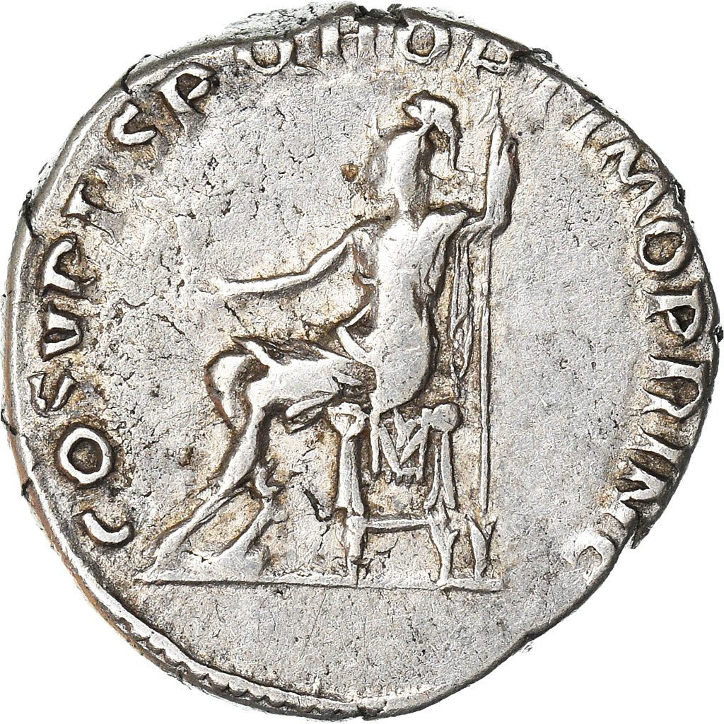 Münze, Trajan, Denarius, Roma, SS, Silber, RIC:116