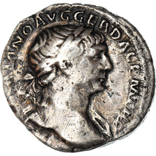 Moneta, Trajan, Denarius, 107 AD, Rome, MB+, Argento, RIC:115