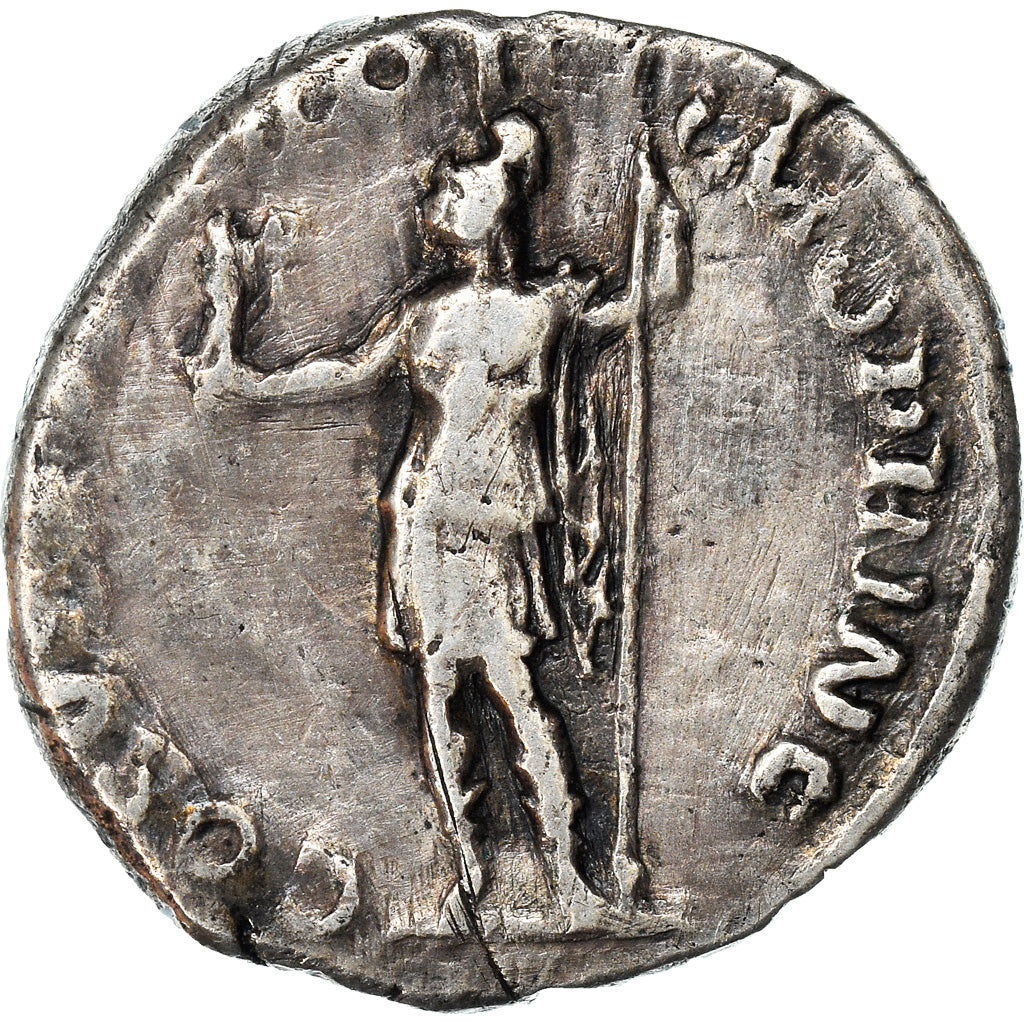 Münze, Trajan, Denarius, 107 AD, Rome, S+, Silber, RIC:115