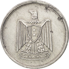 Coin, Egypt, 5 Milliemes, 1967, EF(40-45), Aluminum, KM:410