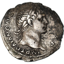 Moneta, Trajan, Denarius, 107 AD, Rome, EF(40-45), Srebro, RIC:191