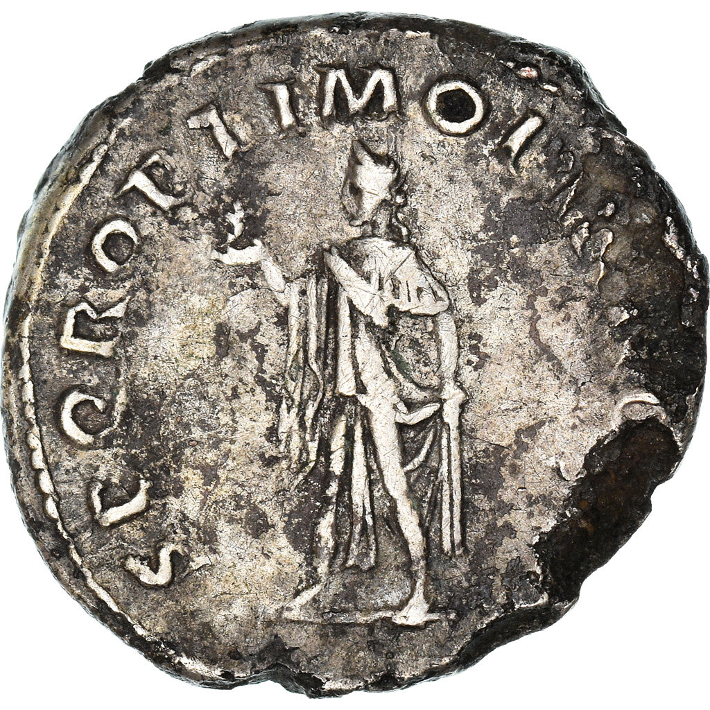 Münze, Trajan, Denarius, 107 AD, Rome, SS, Silber, RIC:191