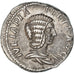 Coin, Julia Domna, Denarius, 211-217, Rome, AU(50-53), Silver, RIC:390